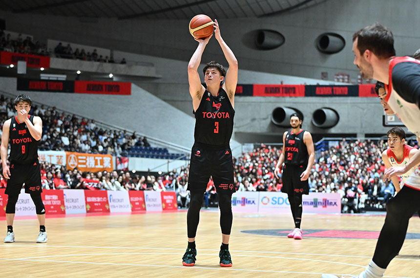 バスケットボールの基本ルール アルバルク東京